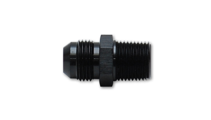 Vibrant 10227 Straight Adapter Fitting Size -12 AN x 1/2in NPT - Click Image to Close