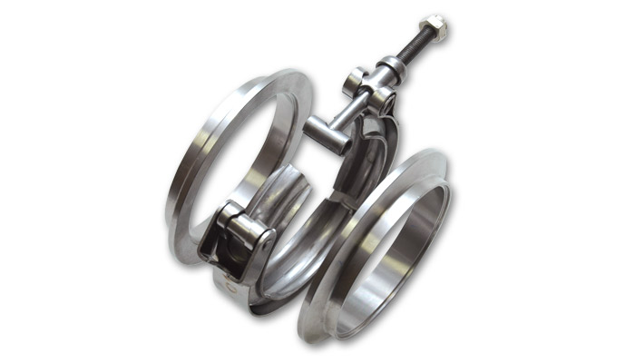 Vibrant Aluminum V-Band Flange Assembly for 2 Inch O.D. Tubing - Click Image to Close