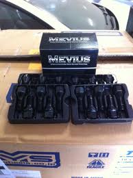 Mevius 40602B Lug Bolt 14X1.5MM - Black