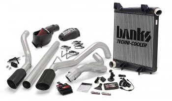 Banks Power 46659-B Dual Exh Big Hoss Bundle for 08-10 Ford 6.4L - Click Image to Close
