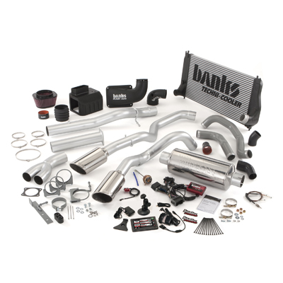 Banks Power 47729 Dual Exhaust Big Hoss Bundle for 02-04 Chevy - Click Image to Close