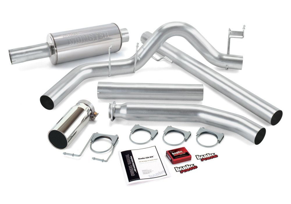 Banks Power 49359 Single Exhaust Git-Kit for 2001 Dodge 5.9L - Click Image to Close