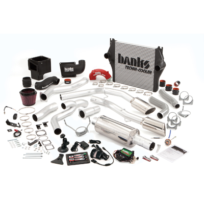 Banks Power 49702 Single Exhaust PowerPack System for 03-04 Dodg - Click Image to Close