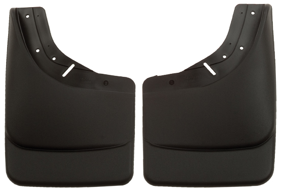 Husky 56221 Front Or Rear Mud Guards - Black - Click Image to Close