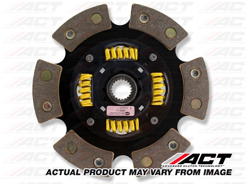 ACT 6214104 6 Pad Sprung Race Disc for Dodge/Eagle/GM/Hyundai