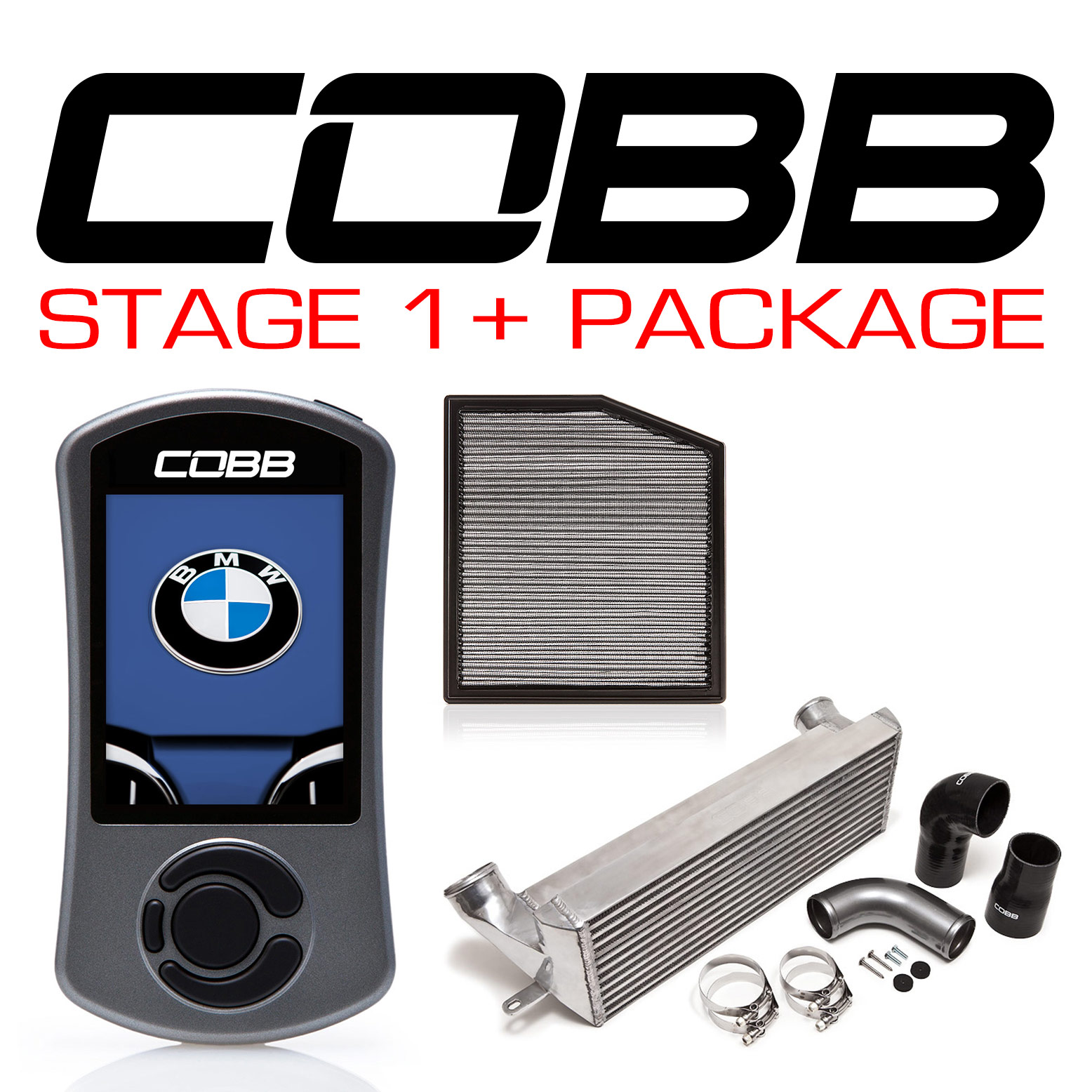 Cobb 6B2X31P High Flow Filter FMIC, & V3 for BMW N55