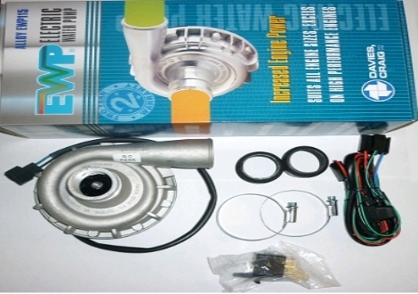 Davies Craig 12V Metal Electric Water Pump Kit - EWP115 - Click Image to Close