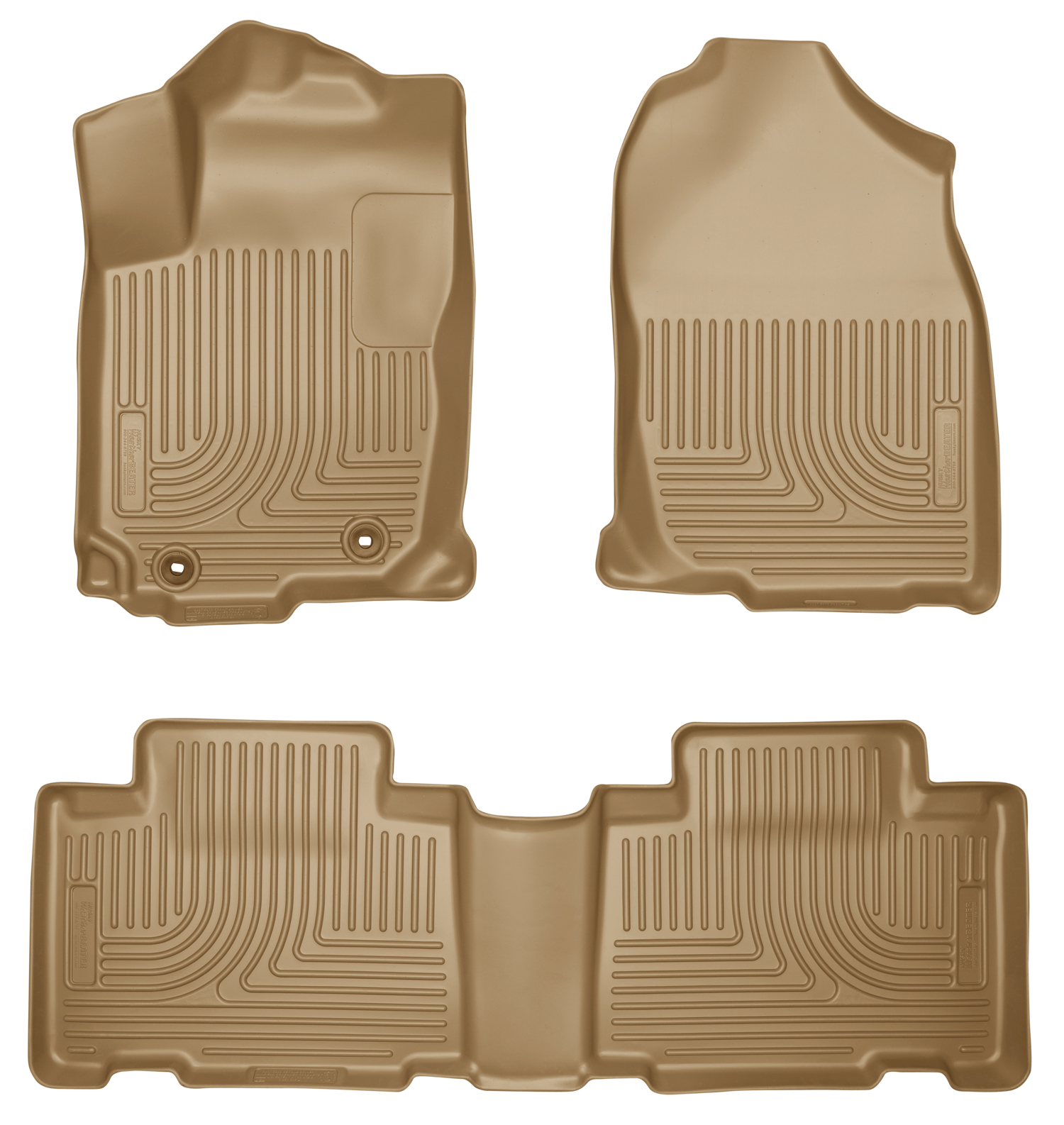 Husky Liners 98973 Front 2nd Seat Floor Liners - Click Image to Close