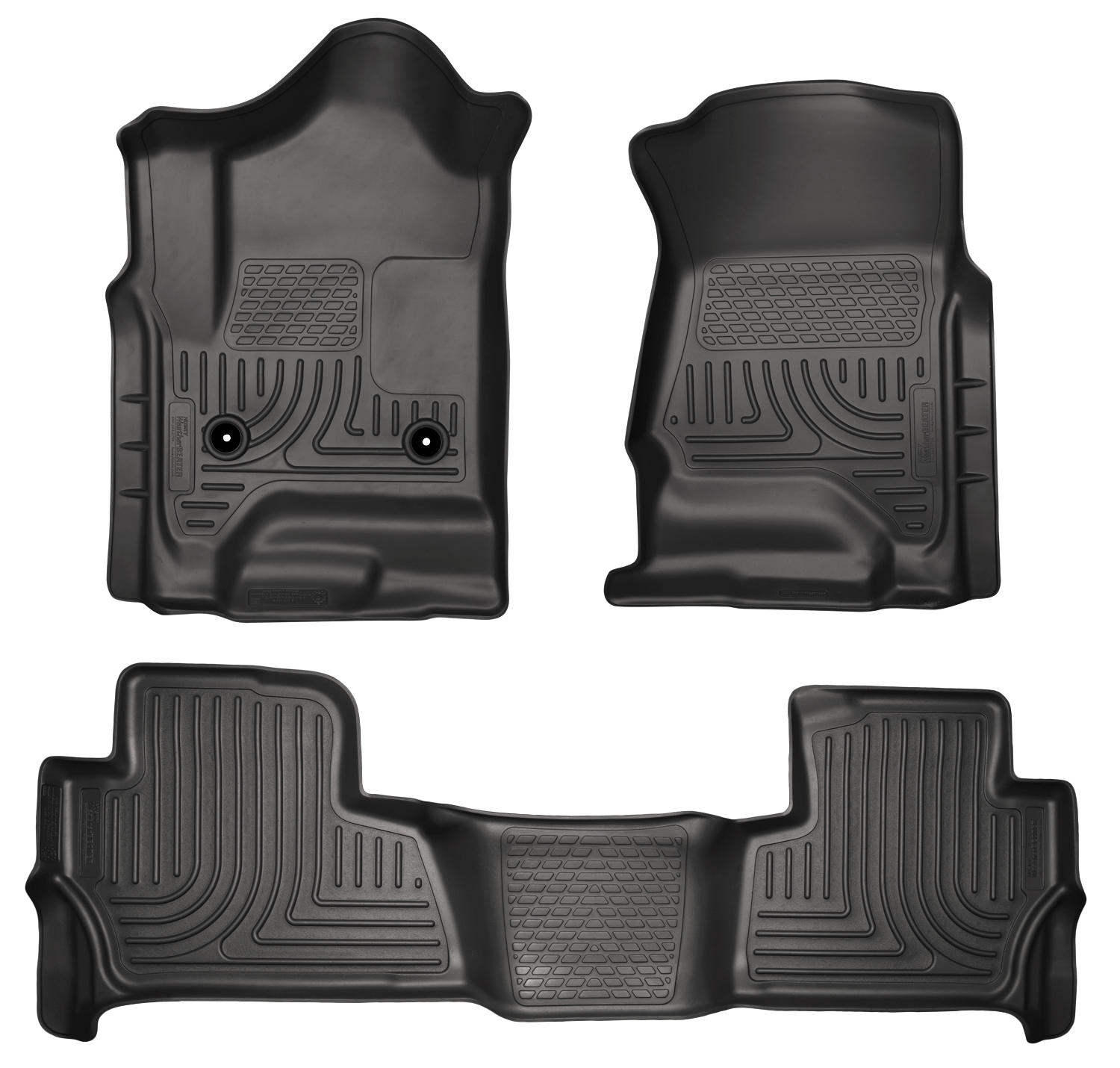 Husky Liners 99201 Front 2nd Seat Floor Liners - Click Image to Close