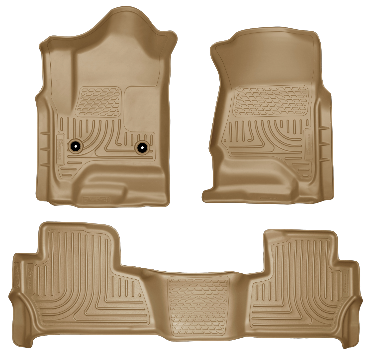 Husky Liners 99203 Front 2nd Seat Floor Liners - Click Image to Close