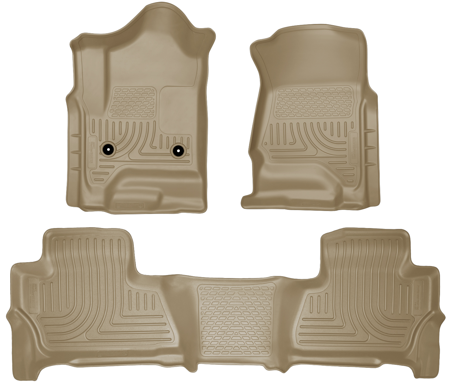 Husky Liners 99213 Front 2nd Seat Floor Liners - Click Image to Close