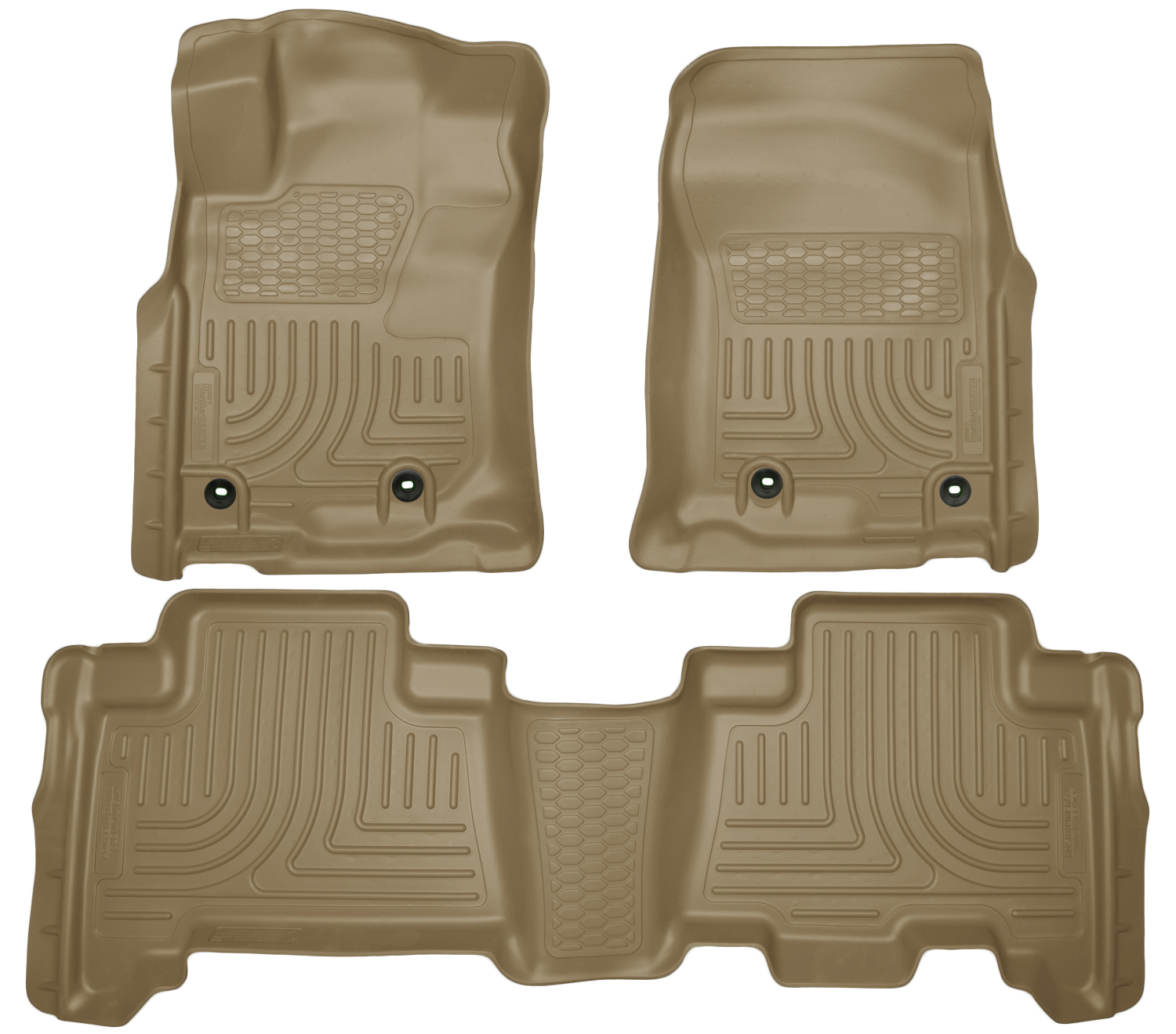 Husky Liners 99573 Front 2nd Seat Floor Liners - Click Image to Close