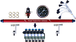 Fuel Injector Clinic 6AN Fuel System Kit - Click Image to Close