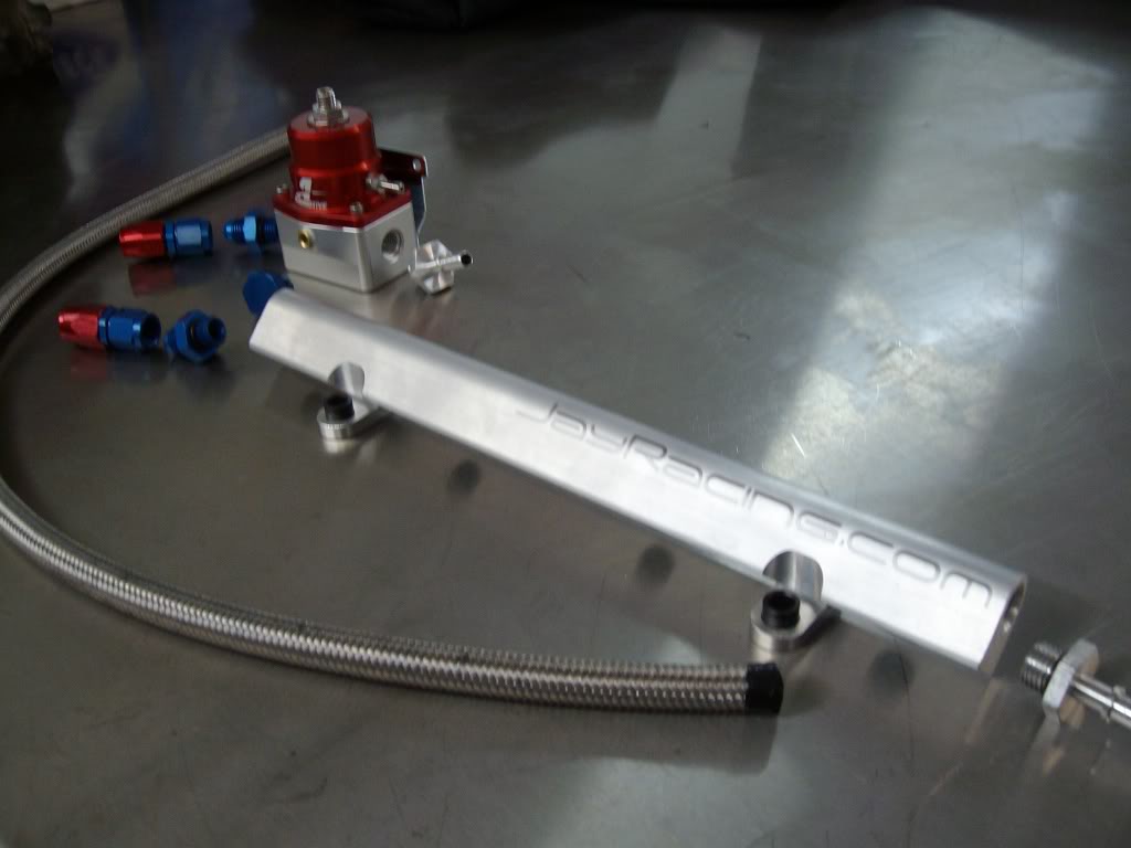 Jay Racing High Flow Fuel Rail FPR Mazda Protege MP3 Mazdaspeed - Click Image to Close