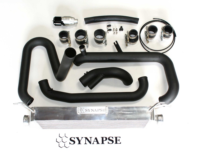 Synapse FMIC Kit for 07 - 09 Mazdaspeed 3 with Silver/Black SB - Click Image to Close