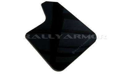 Rally Armor Universal fitment Urethane Black Mud Flap - Click Image to Close