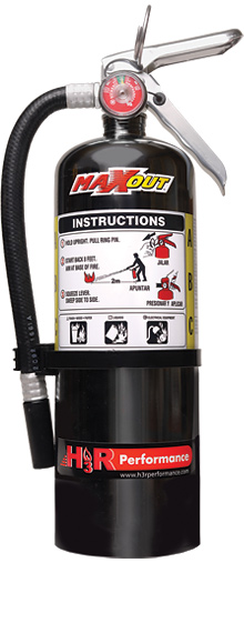 H3R Performance MX500B Dry Chemical Fire Extinguisher