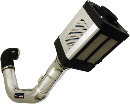 Injen Power-Flow with Box Wrinkle Black Air Intake System - Click Image to Close