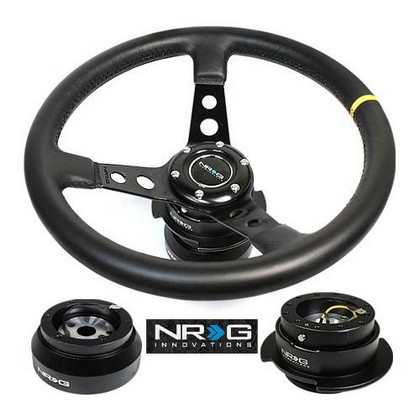NRG ST-006R-Y Sport Steering Wheel (3\