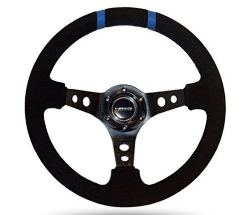 NRG ST-016-S-BK Sport Steering Wheel (3\
