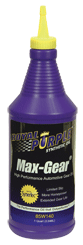 Royal Purple Max Gear 75W90 Gear Oil - Quart Bottle - Click Image to Close