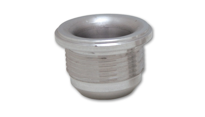 Vibrant -10 AN Male Weld Bung (1-1/8" Flange OD) - Aluminum
