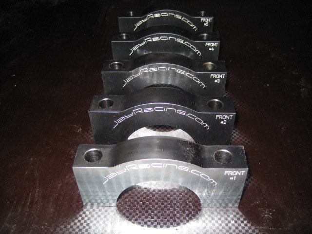Jay Racing Billet Main Caps for Ford 2.0L Zetec Engine<br /><span class=\