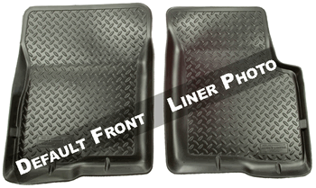 Husky 31381 Front Floor Liners - Black