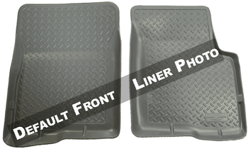 Husky 31382 Front Floor Liners - Grey