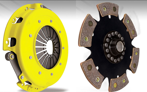 ACT AI2-SPR6 Sport Pressure Plate Solid Hub - 6 Pad Disc