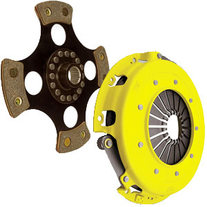 ACT AI3-SPR4 Sport Pressure Plate Solid Hub - 4 Pad Disc