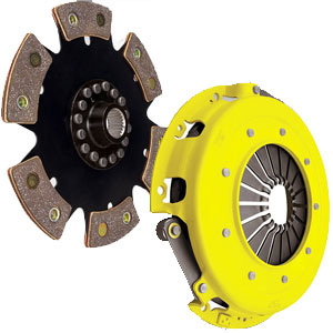 ACT AI3-SPR6 Sport Pressure Plate Solid Hub - 6 Pad Disc