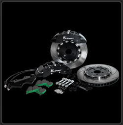 K Sport BKMD082-971SO Big Brake Kit for 2007 Mercedes Benz