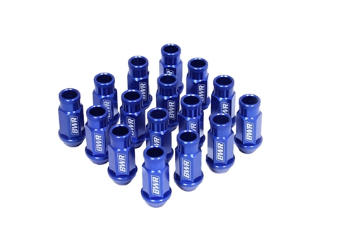 Blackworks Forged Lug Nuts 12x1.5 Blue Set Of 20 Pcs