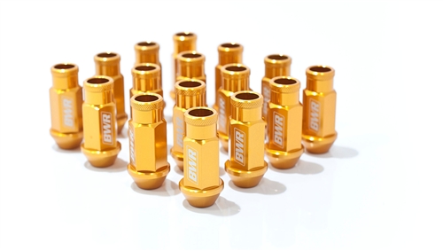 Blackworks Forged Lug Nuts 12x1.5 Gold Set Of 20 Pcs