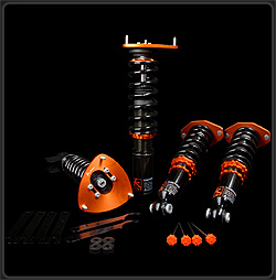 K Sport CAU220-KP Kontrol Pro Coilover System for 2005-2007 Audi