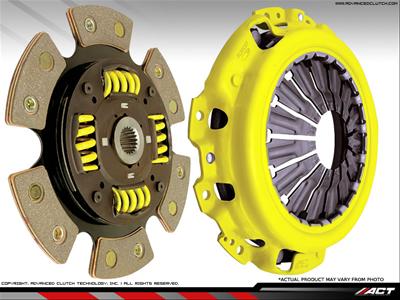 ACT GM12-HDG6 Heavy Duty Pressur Plate Spring Centere 6 Pad Disc