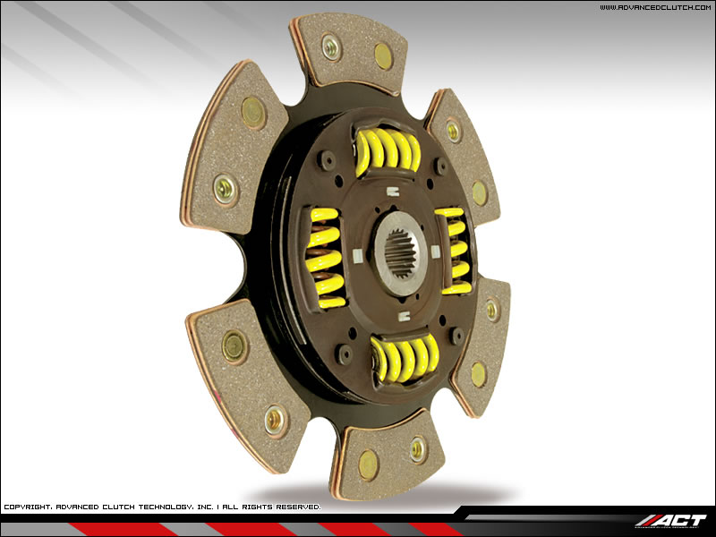 ACT HC6-XXG6 Maxx Xtreme Pressur Plate Spring Centere 6 Pad Disc