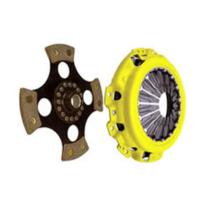 ACT HS1-HDR4 Heavy Duty Pressure Plate Solid Hub 4 Pad Disc