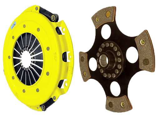 ACT HW4-XXR4 Maxx Xtreme Pressure Plate Solid Hub 4 Pad Disc