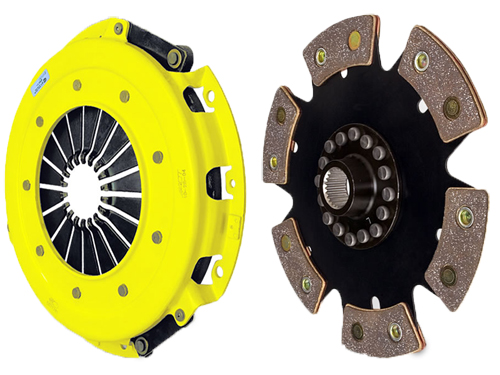 ACT HW4-XXR6 Maxx Xtreme Pressure Plate Solid Hub 6 Pad Disc