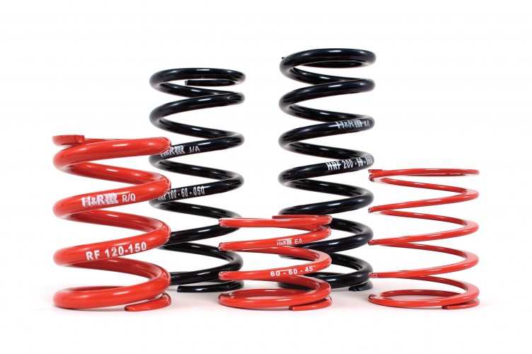 H&R 60mm ID Single Race Spring Length 150mm Spring Rate 50 N - Click Image to Close