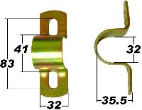 SuperPro SPF0984K Sway Bar Steel Mount Bracket