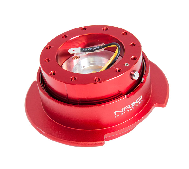 NRG SRK-250RD Quick Release Kit - Red Body/Red Ring