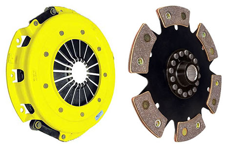 ACT TY1-SPR6 Sport Pressure Plate Solid Hub - 6 Pad Disc