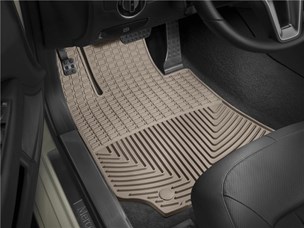 Weathertech W163TN Front Rubber Mats for 11 - 13 Mercedes-Benz