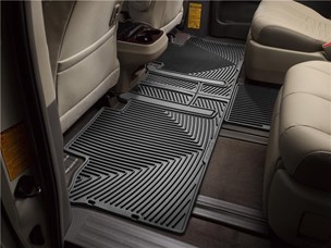 Weathertech W244 Rear Rubber Mats for 2011 - 2013 Toyota Sienna