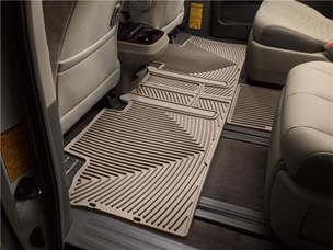 Weathertech W244TN Rear Rubber Mats for 11 - 13 Toyota Sienna