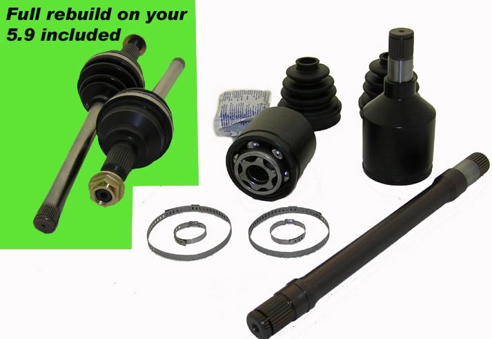 Driveshaft Shop Pro-Level Axle Upgrade w/ Intermediate Bar Axle